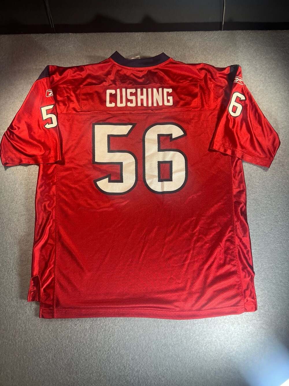NFL Houston Texans Brian Cushing #56 Battle Red Jersey - Picture 5 of 6